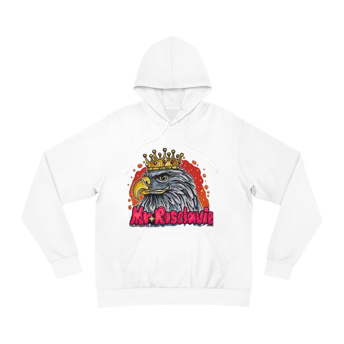 Mr Roselavie Royal Eagle Graphic Fashion Hoodie for Casual Wear