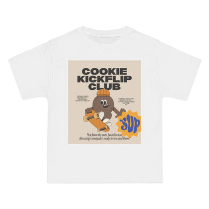 Cookie Kickflip Club T-Shirt - Fun Skateboarding Tee for Kids & Teens
