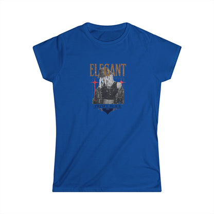 T-shirt élégant et doux pour femme – Mode chic avec motif Prince Black 