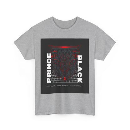 Heavy Cotton Tee - Stay Real Stay Humble Graphic Shirt