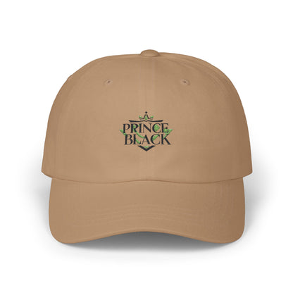 Classic Dad Cap - Stylish Prince Black Design for Everyday Wear