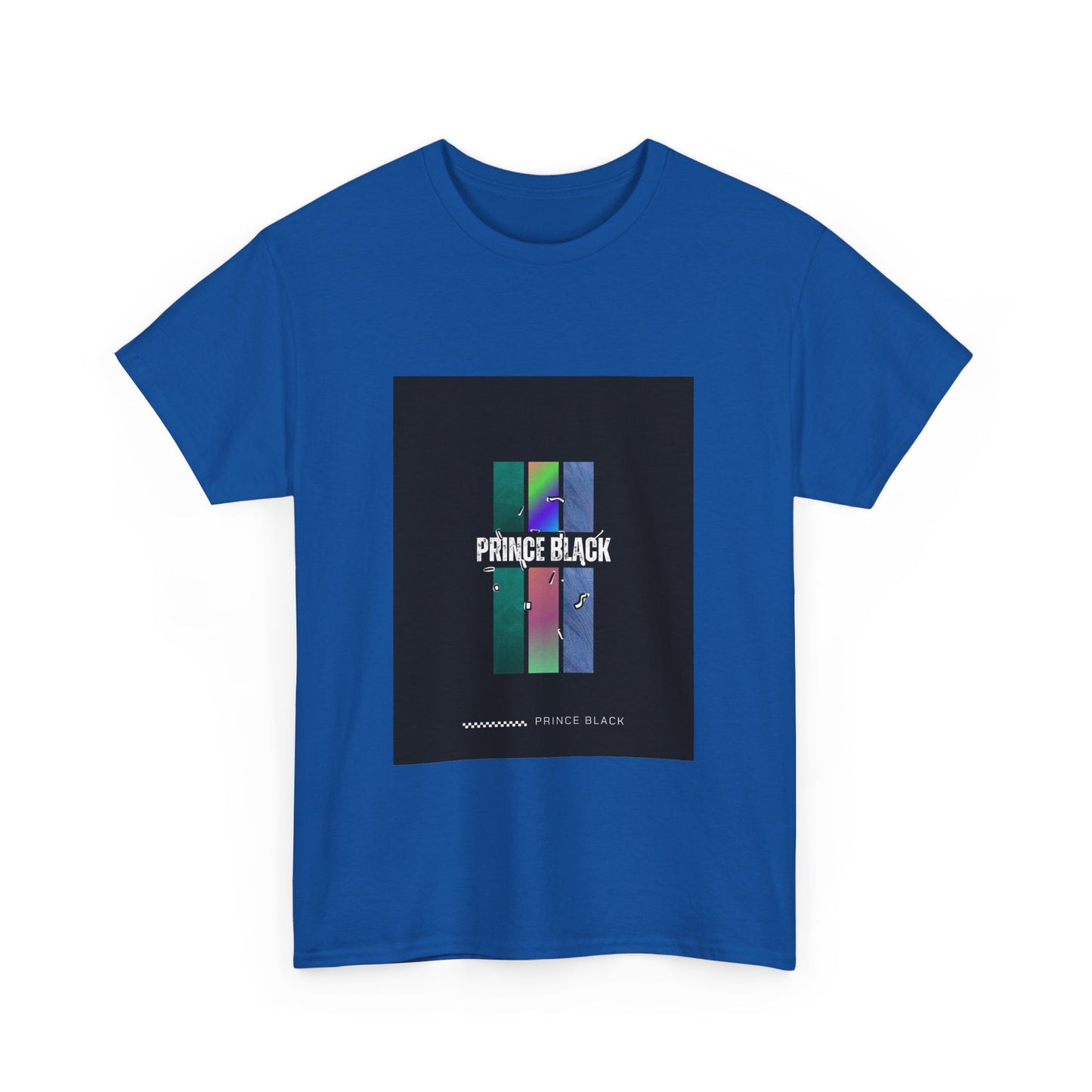 Heavy Cotton Tee - Vibrant 'PRINCE BLACK' Graphic Tee for Music Lovers