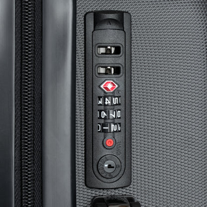Stylish Travel Suitcase with Crown Design