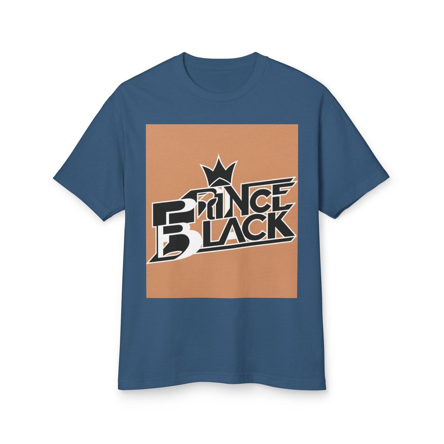 Prince Black Unisex Heavyweight Cotton Tee - Stylish &amp; Comfortable Tee for Music Lovers 