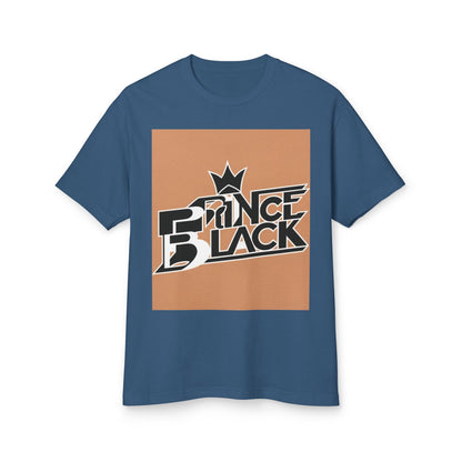 Prince Black Unisex Heavyweight Cotton Tee - Stylish &amp; Comfortable Tee for Music Lovers 