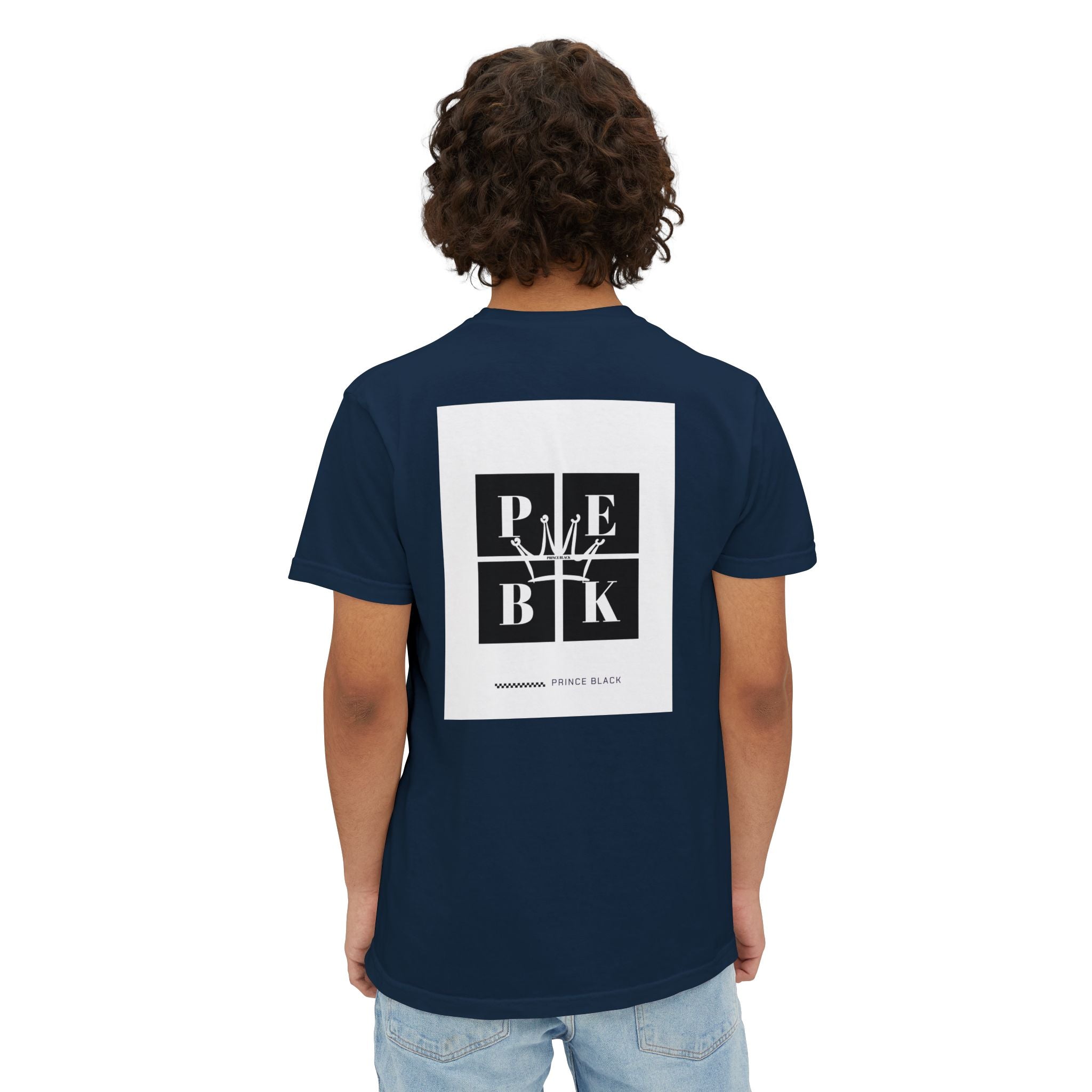 Unisex Garment-Dyed Pocket T-Shirt | Casual Everyday Wear with Masculine Royalty Design
