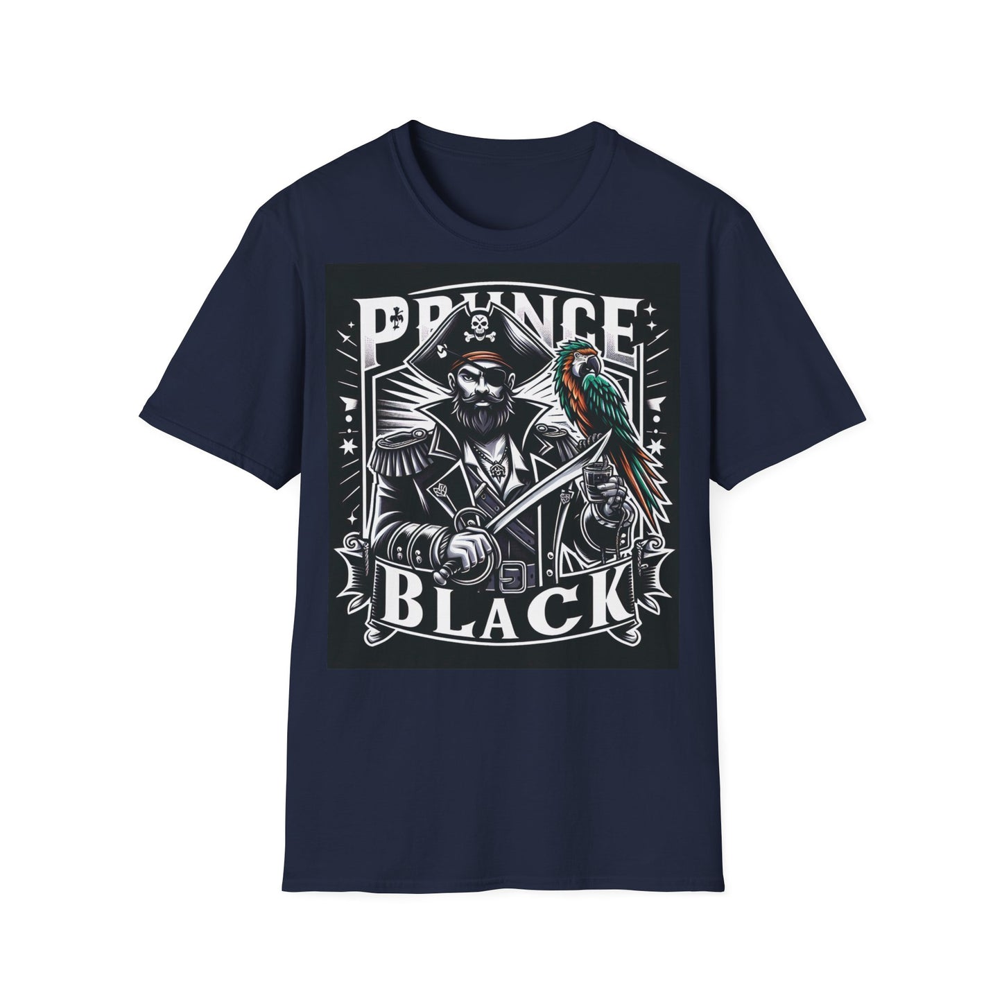 Pirate-Inspired Unisex Softstyle T-Shirt - Perfect for Adventure Lovers