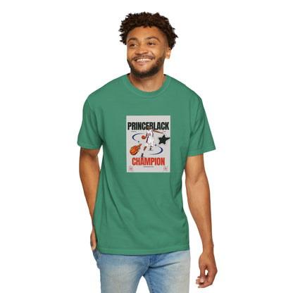 Vintage Champion Graphic T-Shirt - Unisex Garment-Dyed Tee