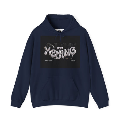 Melting Graphic Unisex Hoodie - Cozy Streetwear Essential