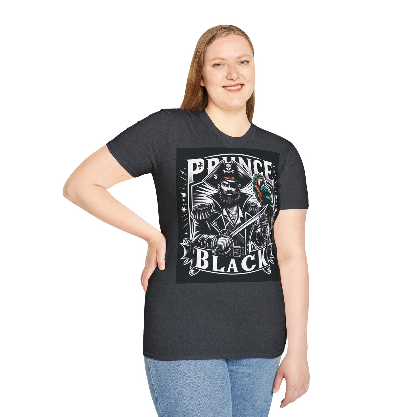 Pirate-Inspired Unisex Softstyle T-Shirt - Perfect for Adventure Lovers