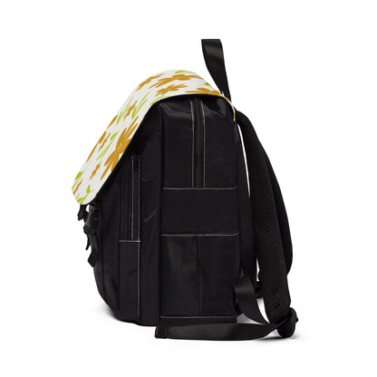 Floral Print Unisex Casual Shoulder Backpack - Everyday Style