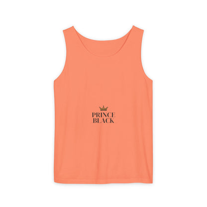 Stylish Unisex Tank Top - 'Prince Black' Design