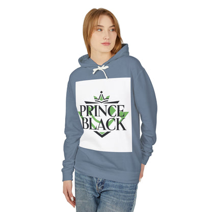 Lightweight Hooded Sweatshirt - 'Prince Black' Graphic Design