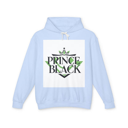 Lightweight Hooded Sweatshirt - 'Prince Black' Graphic Design