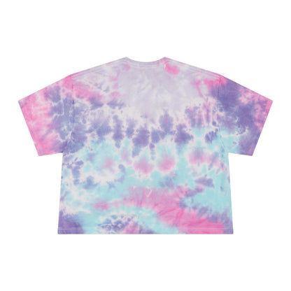 It's My Mouth Tie-Dye Crop Tee for Women - Fun and Stylish Summer Apparel