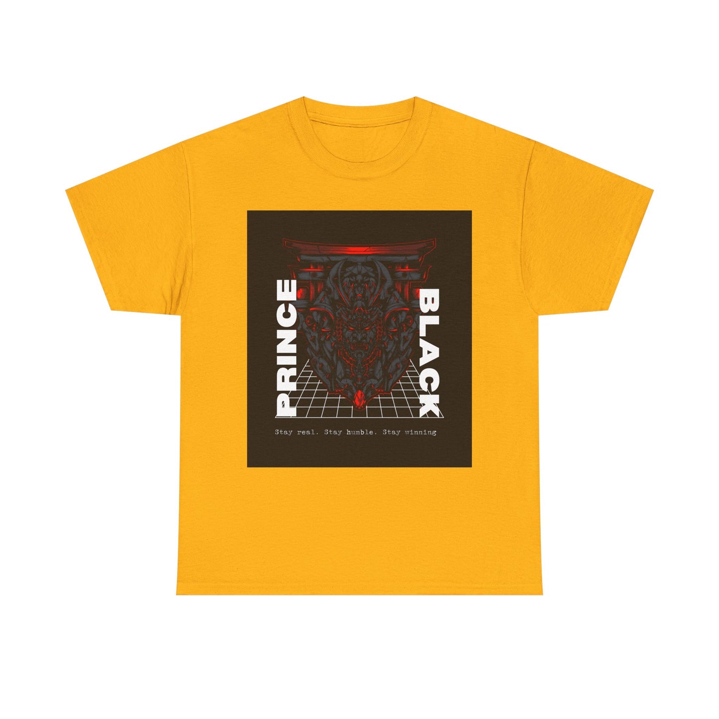 Heavy Cotton Tee - Stay Real Stay Humble Graphic Shirt