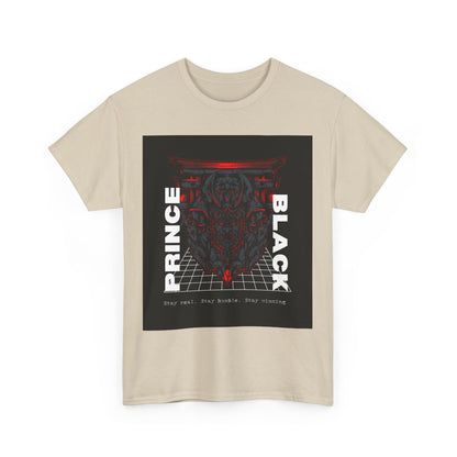 Heavy Cotton Tee - Stay Real Stay Humble Graphic Shirt