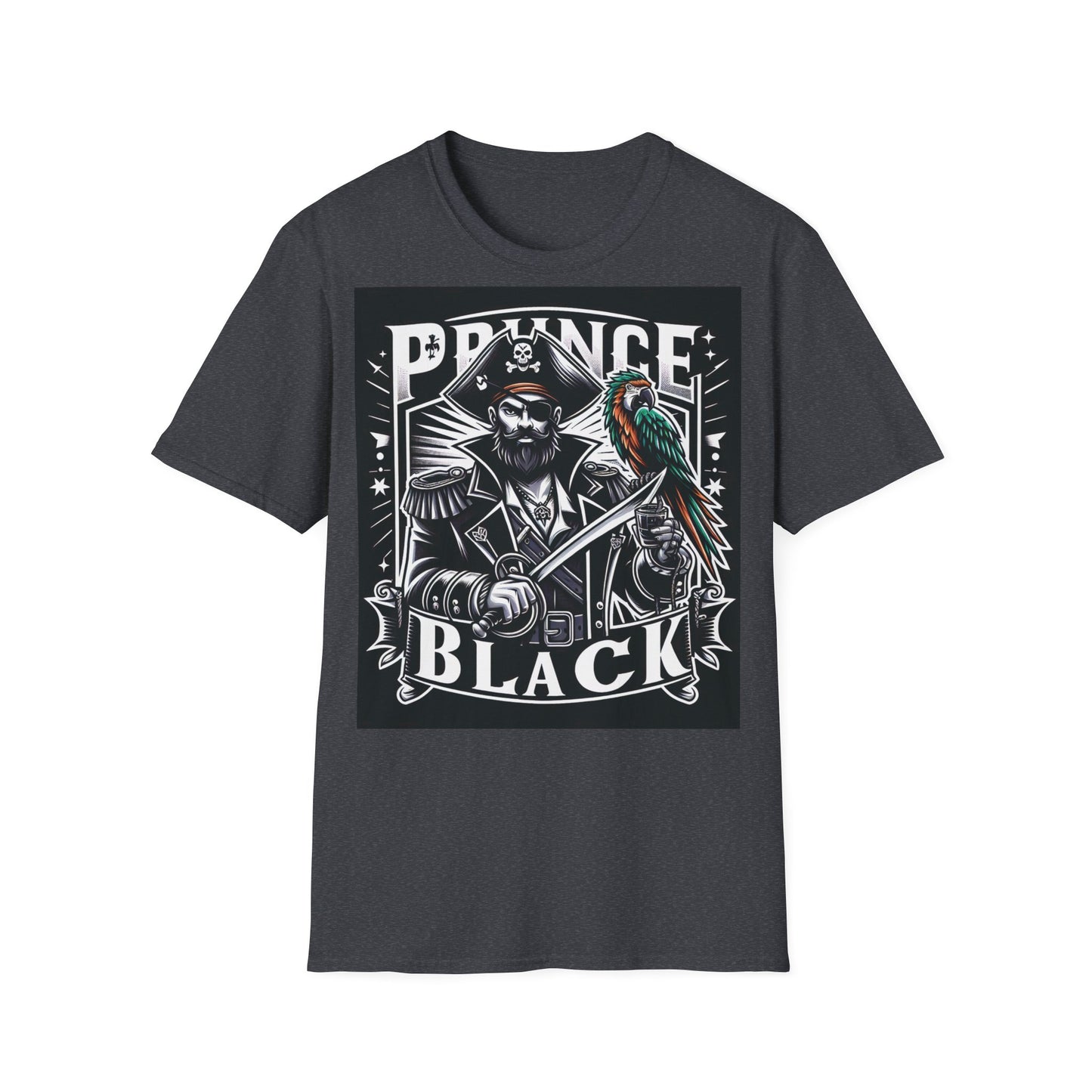 Pirate-Inspired Unisex Softstyle T-Shirt - Perfect for Adventure Lovers