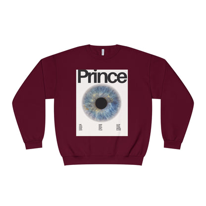 Prince Eye Graphic Unisex Crewneck Sweatshirt | Cozy Fashion for Music Lovers