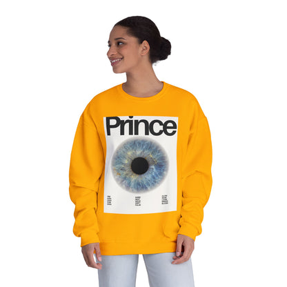 Prince Eye Graphic Unisex Crewneck Sweatshirt | Cozy Fashion for Music Lovers