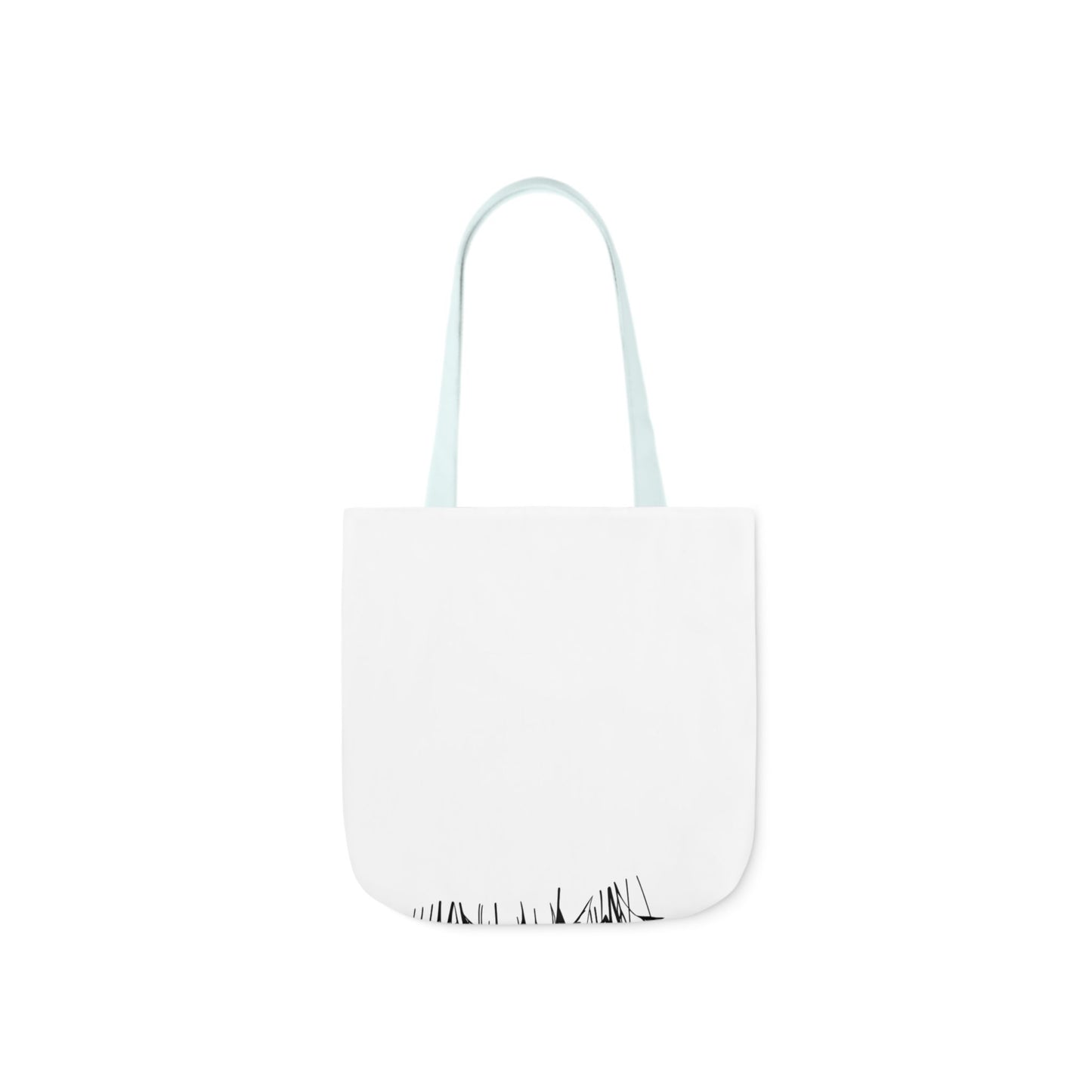 Floral Canvas Tote Bag with 5-Color Straps - Stylish &amp; Eco-Friendly 
