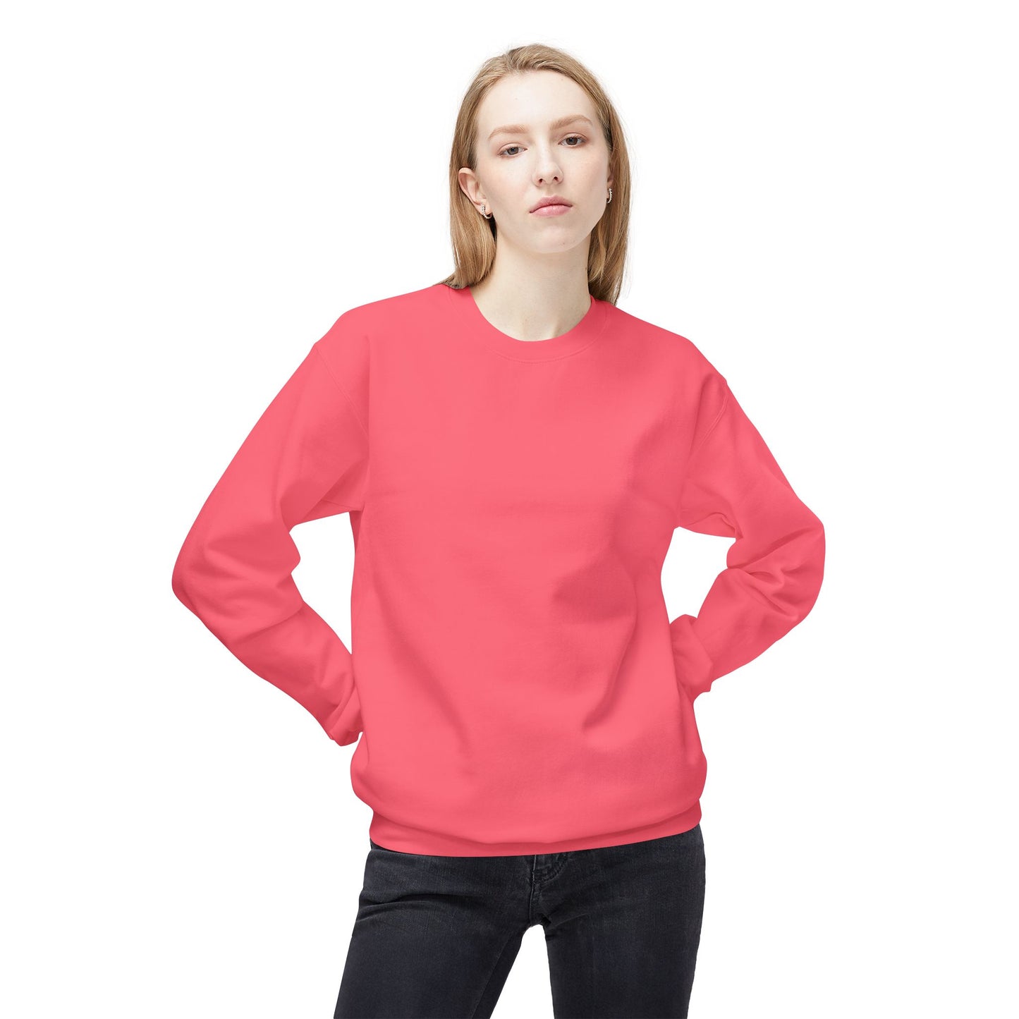 Everything Will Be OK Crewneck Sweatshirt - Unisex Midweight Fleece for Comfort and Style