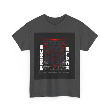 Heavy Cotton Tee - Stay Real Stay Humble Graphic Shirt