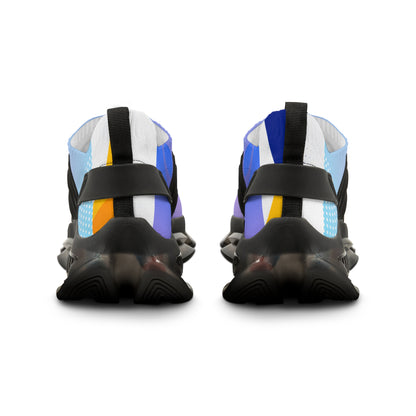 Bold Men's Mesh Sneakers - Colorful &amp; Comfortable Athletic Footwear 