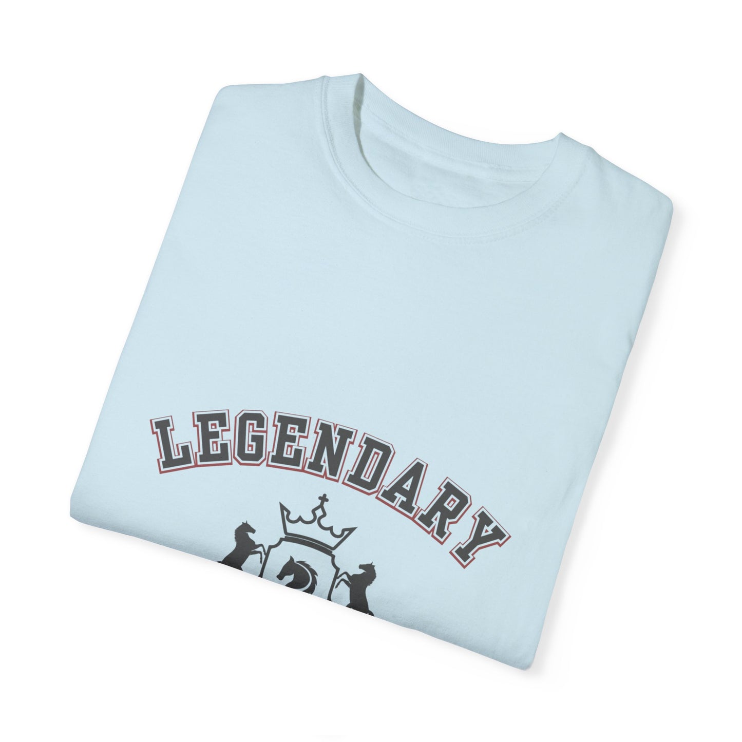 Legendary Prince Black Unisex Garment-Dyed T-Shirt
