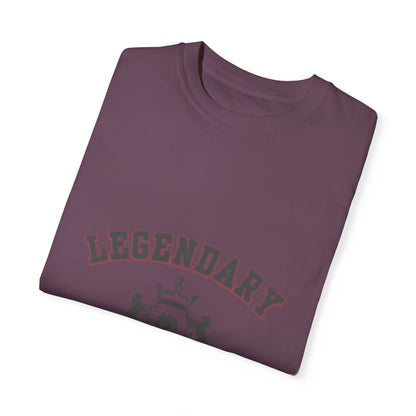 Legendary Prince Black Unisex Garment-Dyed T-Shirt