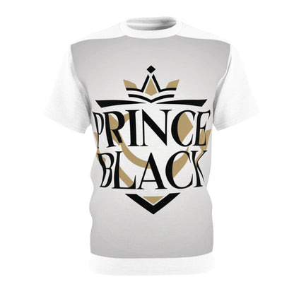 Royal Prince Black Unisex Tee | Stylish Cut & Sew Design for Fashion Lovers