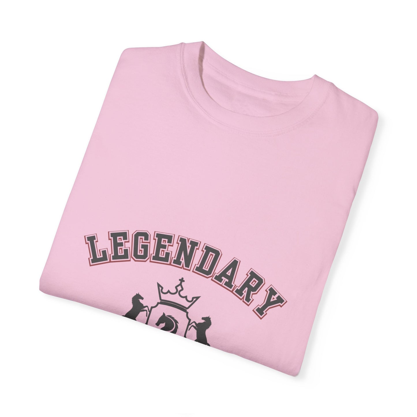 Legendary Prince Black Unisex Garment-Dyed T-Shirt