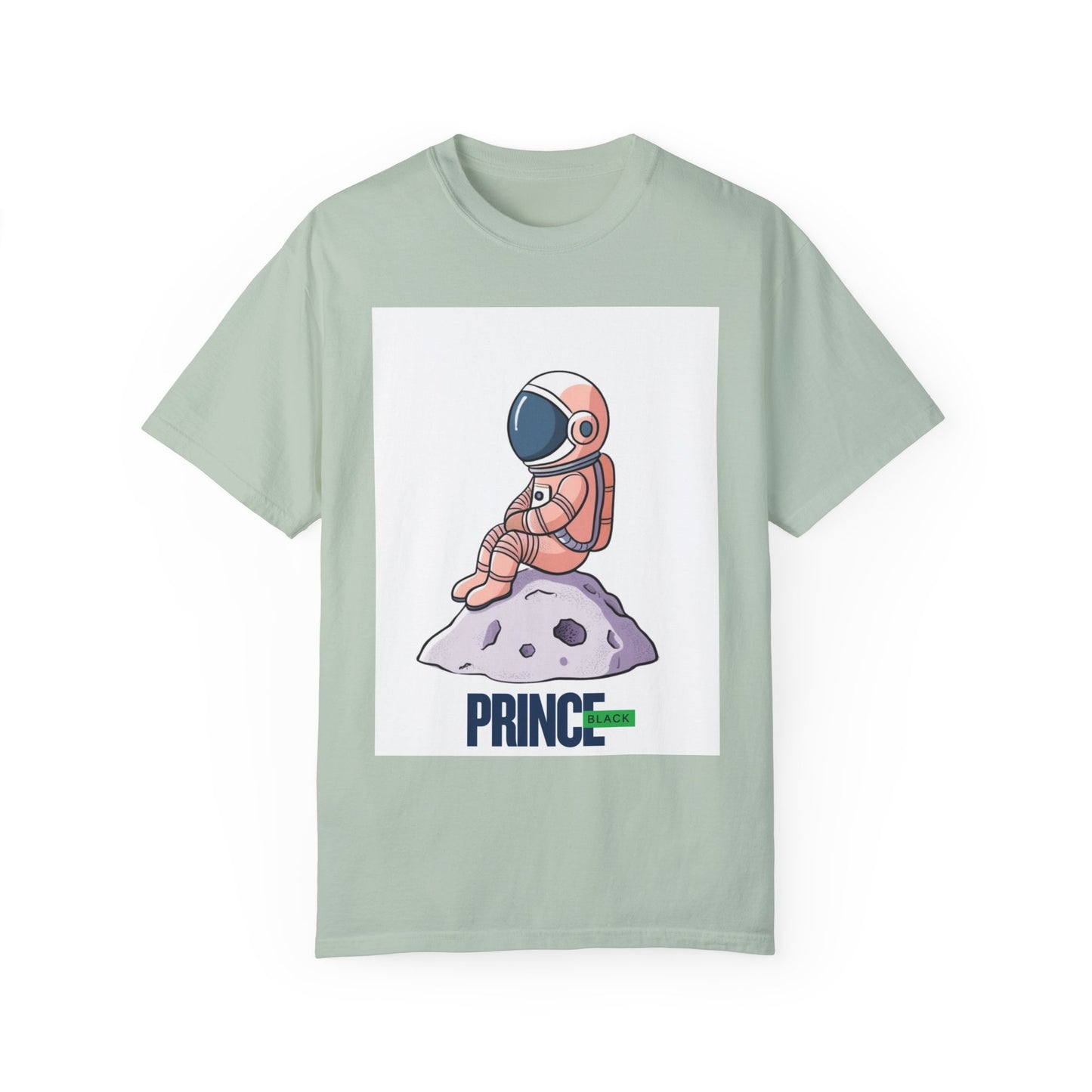 Cosmic Adventure T-shirt - Unisex Garment-Dyed Tee with Astronaut Design