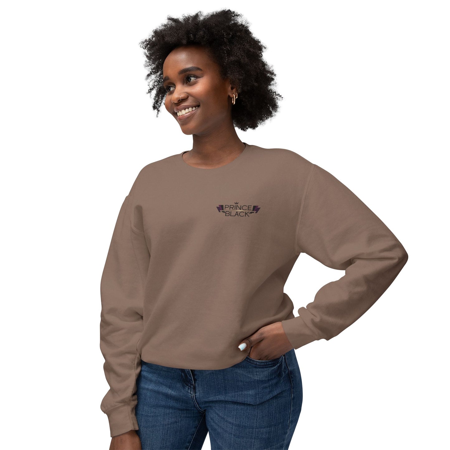 Inspirational Success Mindset Unisex Lightweight Crewneck Sweatshirt