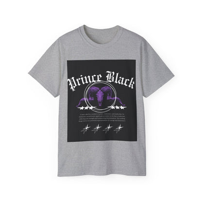 Prince Black Graphic Unisex Tee - Casual Streetwear T-Shirt