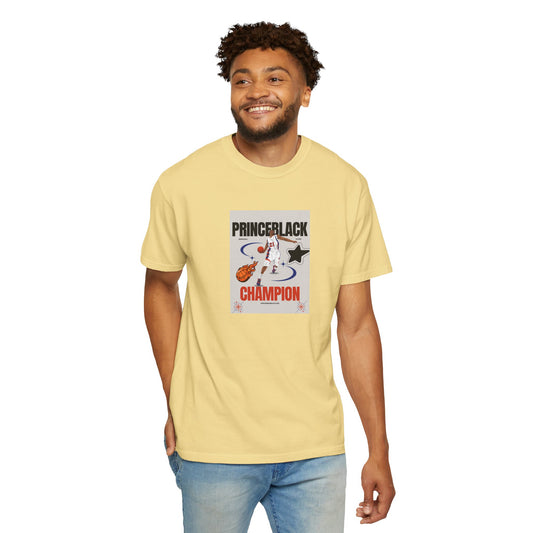 Vintage Champion Graphic T-Shirt - Unisex Garment-Dyed Tee
