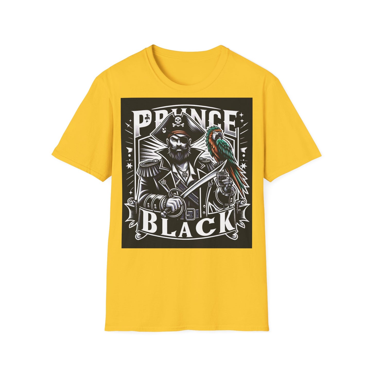 Pirate-Inspired Unisex Softstyle T-Shirt - Perfect for Adventure Lovers