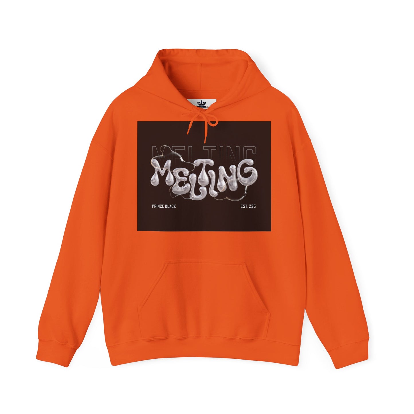 Melting Graphic Unisex Hoodie - Cozy Streetwear Essential