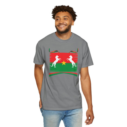 Burkina Faso T-Shirt with Cameroonian Flag Design – Celebrate Your Heritage!