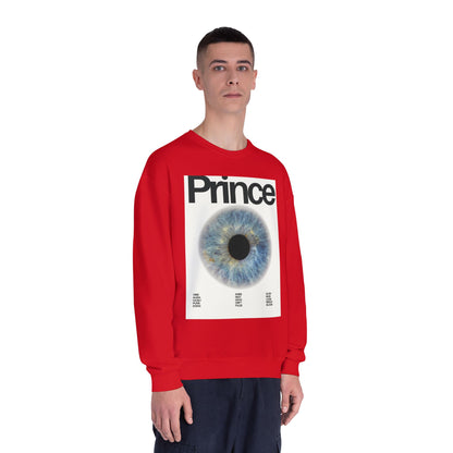 Prince Eye Graphic Unisex Crewneck Sweatshirt | Cozy Fashion for Music Lovers