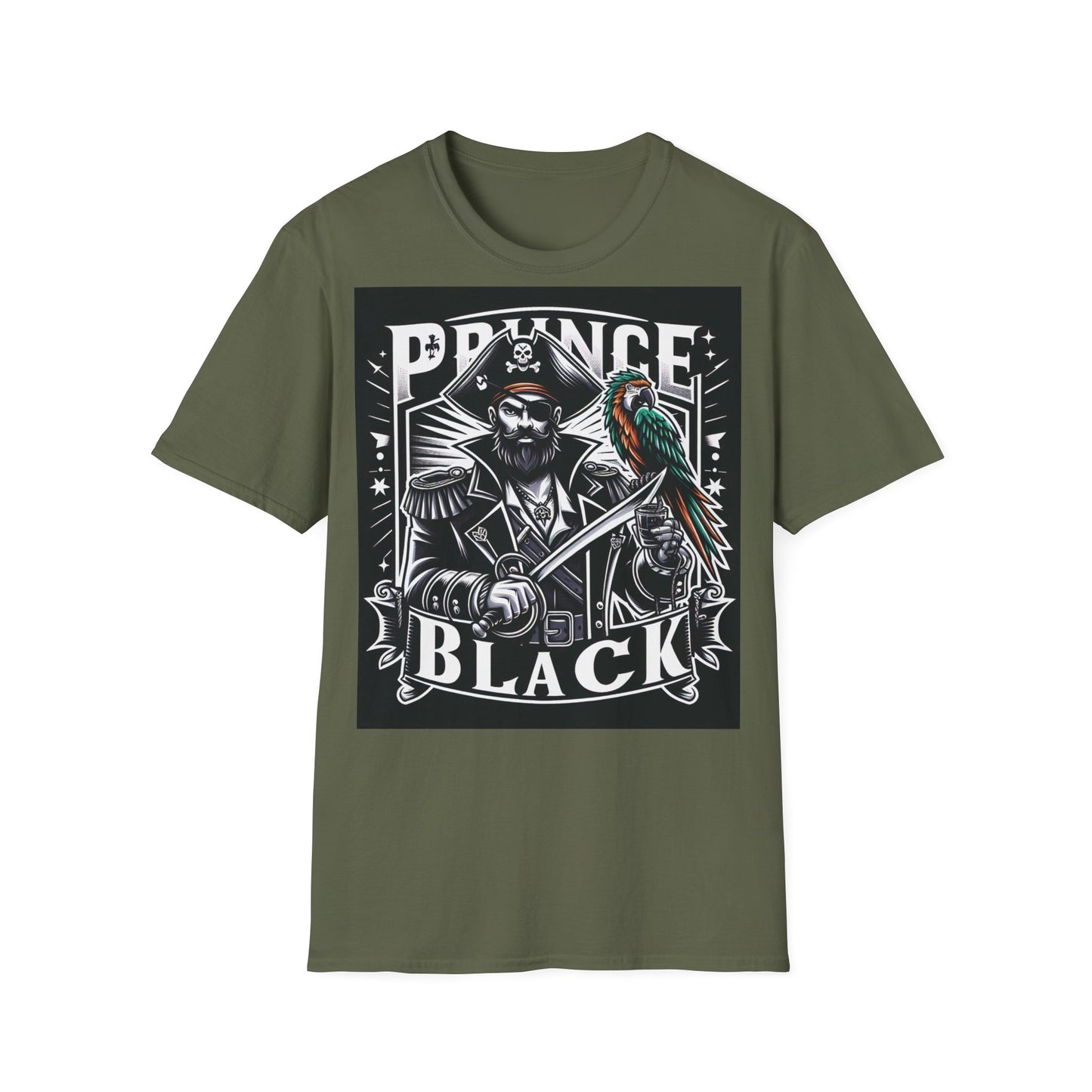 Pirate-Inspired Unisex Softstyle T-Shirt - Perfect for Adventure Lovers
