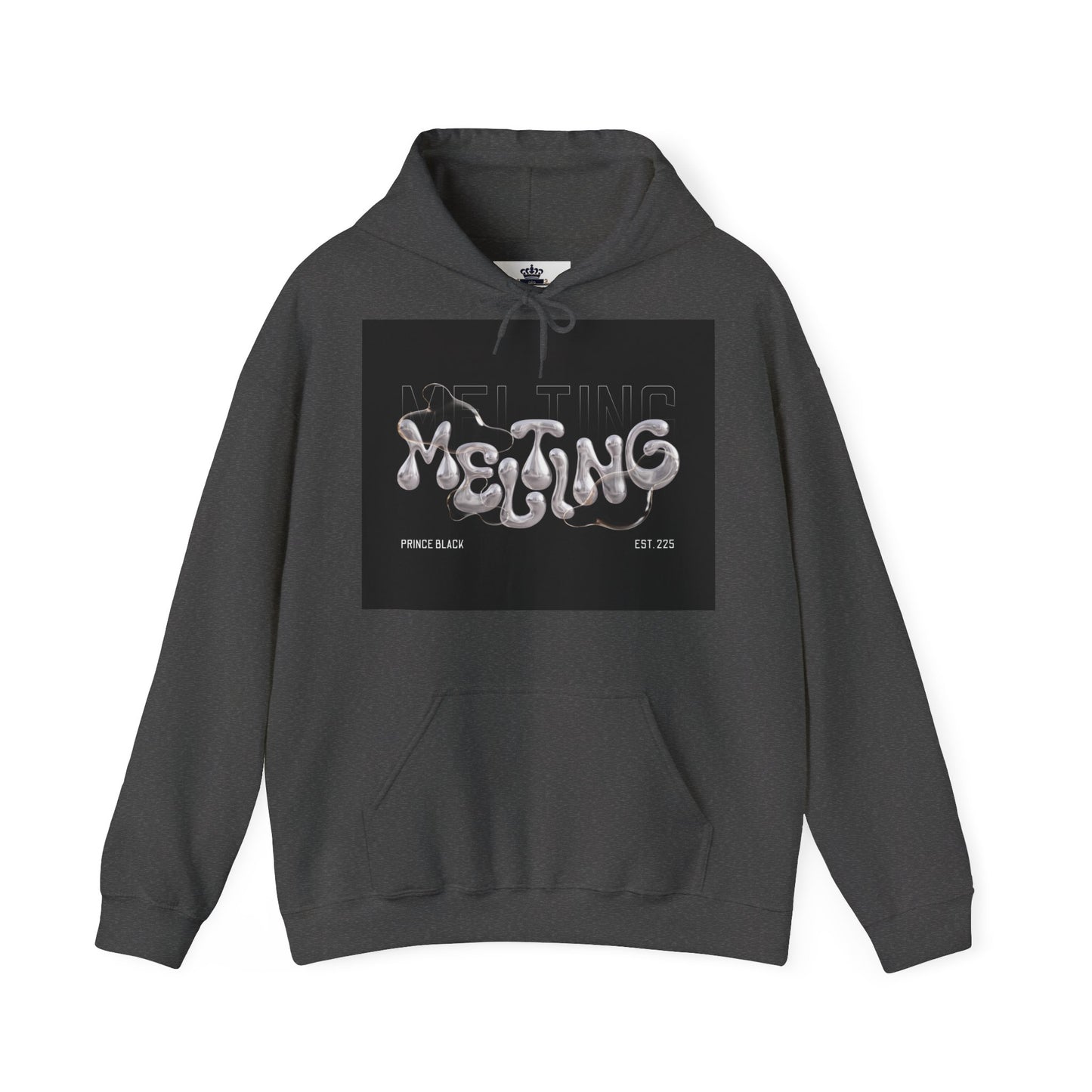 Melting Graphic Unisex Hoodie - Cozy Streetwear Essential