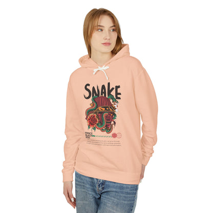 Lightweight Hooded Sweatshirt - 'Prince Black' Graphic Design 