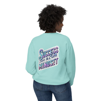 Inspirational Success Mindset Unisex Lightweight Crewneck Sweatshirt