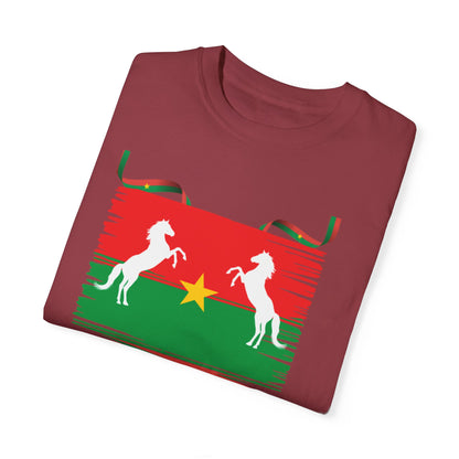 Burkina Faso T-Shirt with Cameroonian Flag Design – Celebrate Your Heritage!
