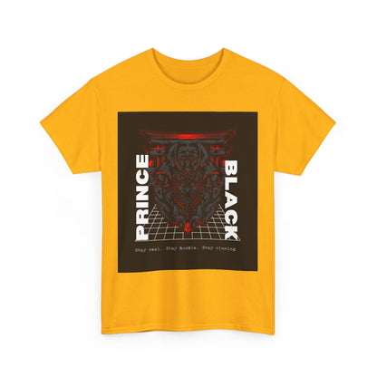 Heavy Cotton Tee - Stay Real Stay Humble Graphic Shirt