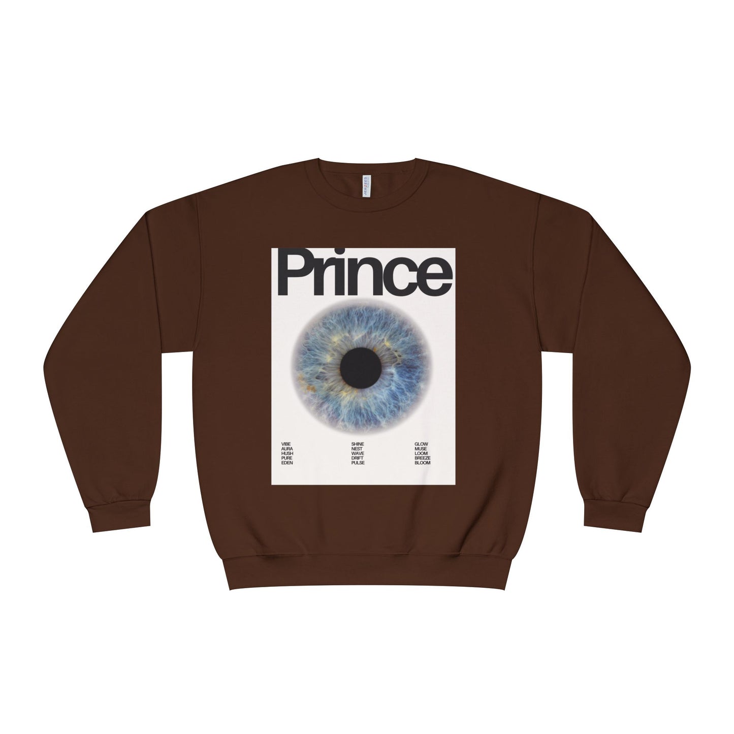Prince Eye Graphic Unisex Crewneck Sweatshirt | Cozy Fashion for Music Lovers