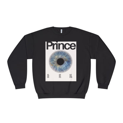Prince Eye Graphic Unisex Crewneck Sweatshirt | Cozy Fashion for Music Lovers