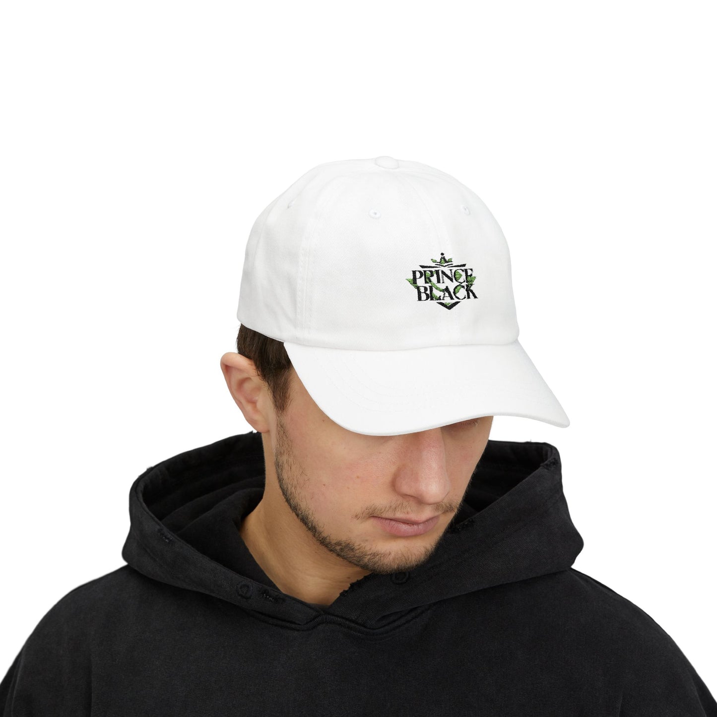 Classic Dad Cap - Stylish Prince Black Design for Everyday Wear