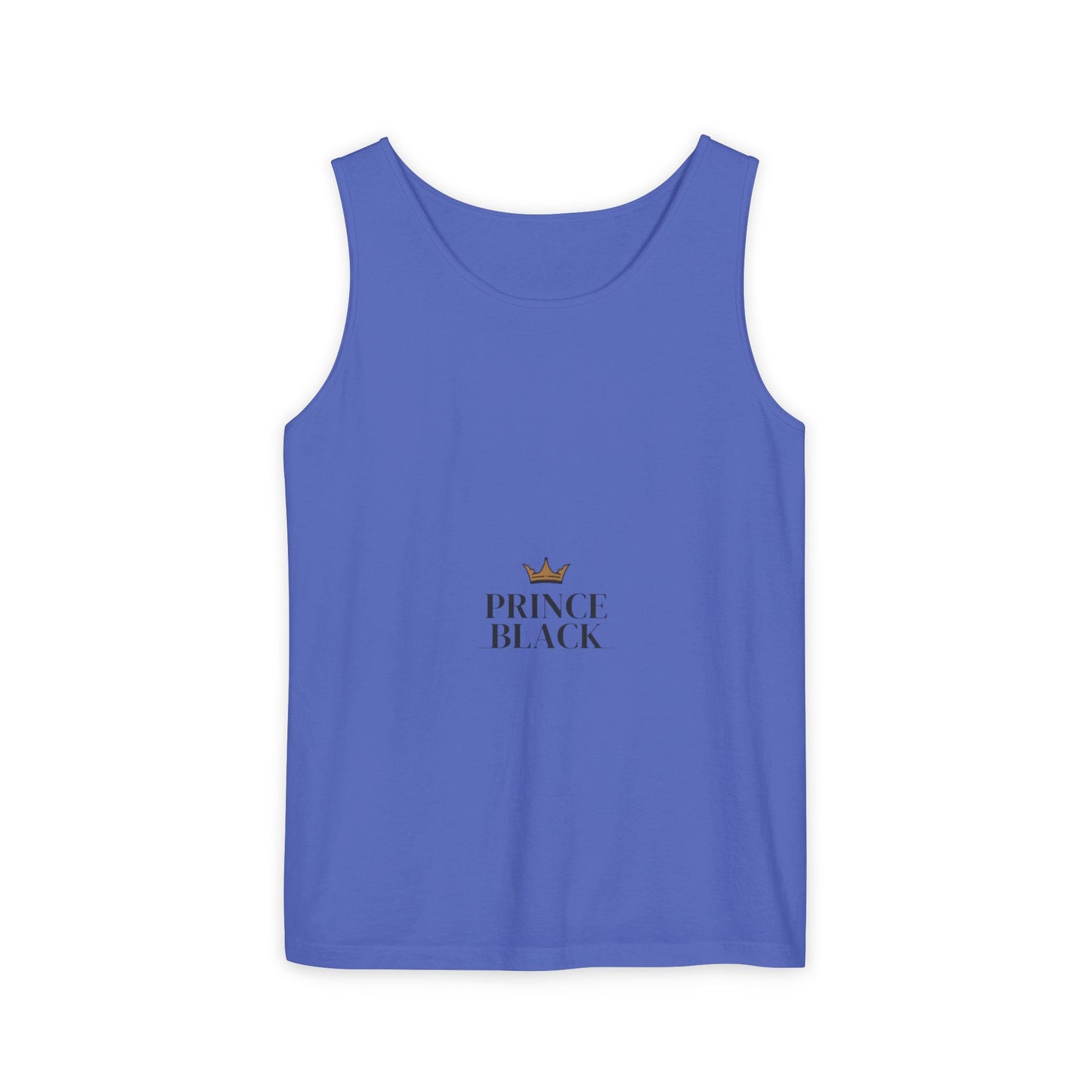 Stylish Unisex Tank Top - 'Prince Black' Design